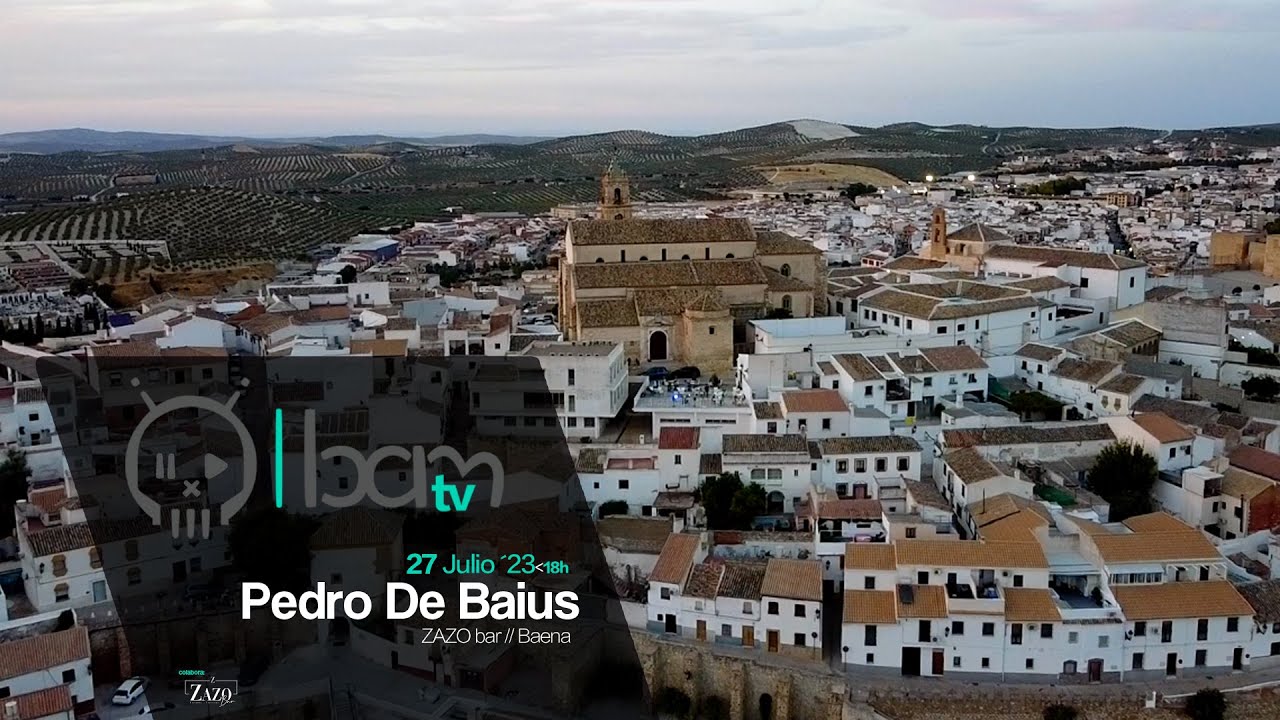PEDRO DE BAIUS DJ SET // MIRADOR DE LA ALMEDINA en BAENA.