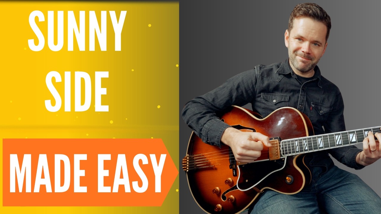 On the sunny side of the street 🌞 – Chords & Harmony Explained (Jazz Guitar)