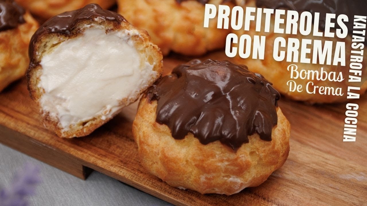 Profiteroles Rellenos de Crema: ¡La Receta Más Fácil y Deliciosa!