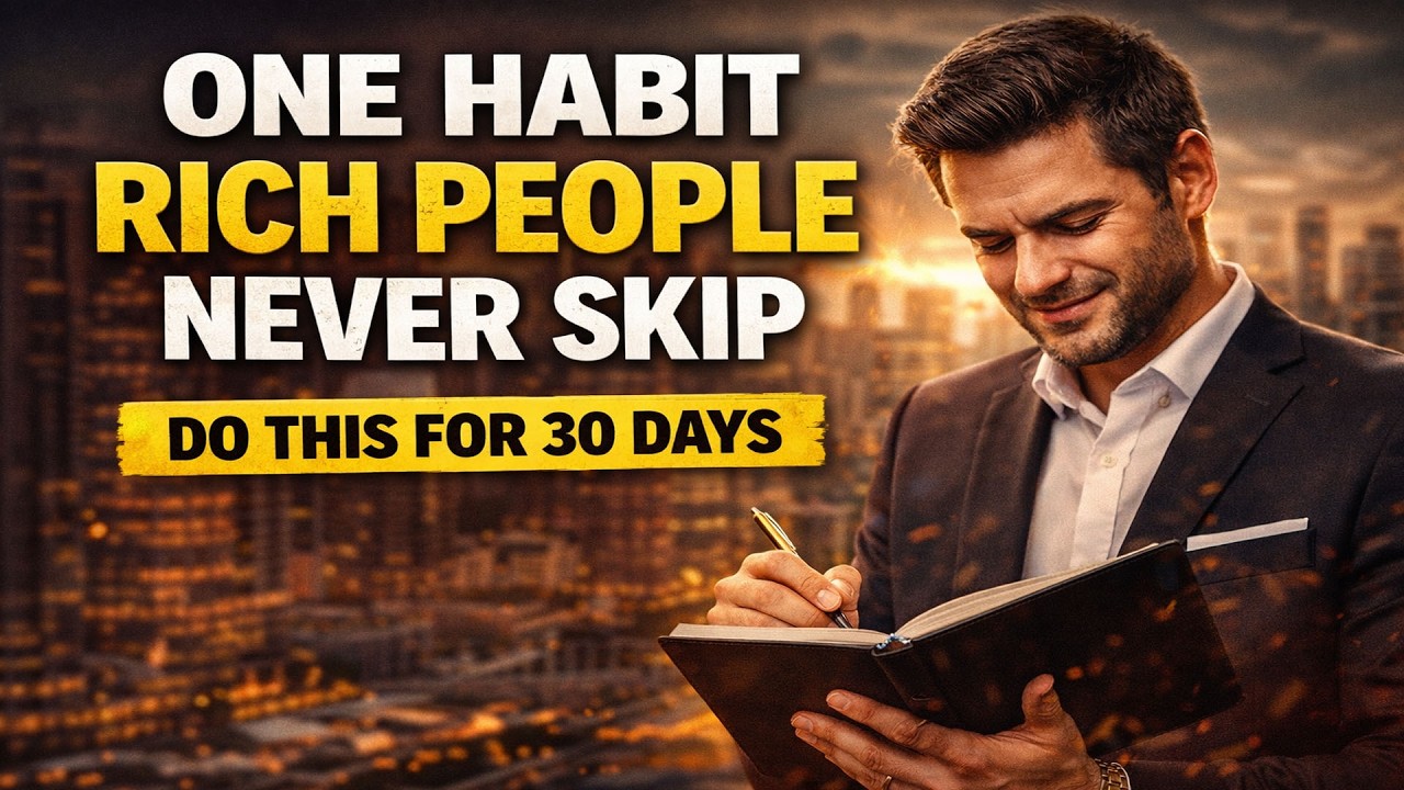 “One habit rich people never skip”#howtobecomerich #financialfreedom #motivation  #wealthmindset