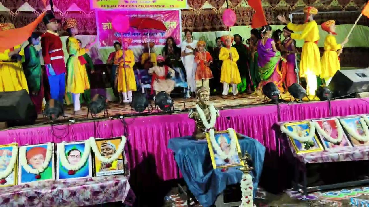 Dnyandeep English School Mhasla kh Chha.shivaji  and chhava Thim