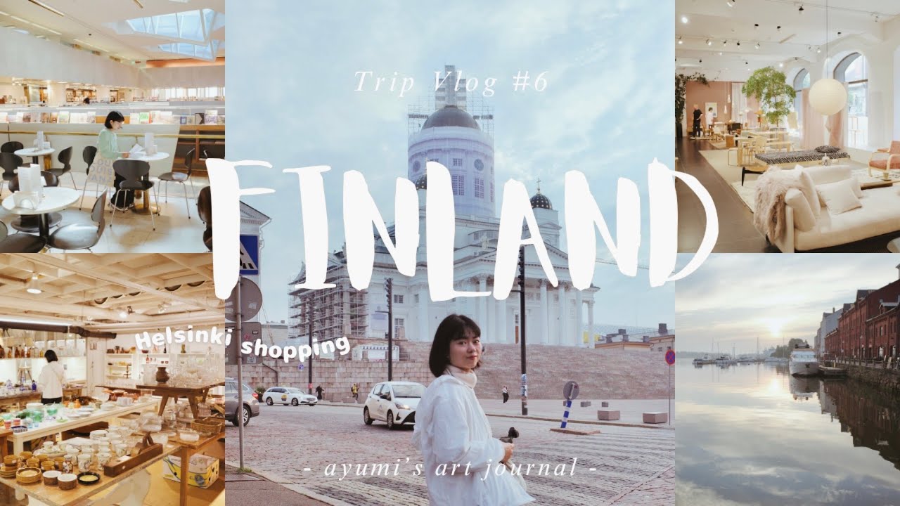 🇫🇮フィンランドvlog｜街歩きとお買い物で見つけた小さな幸せ