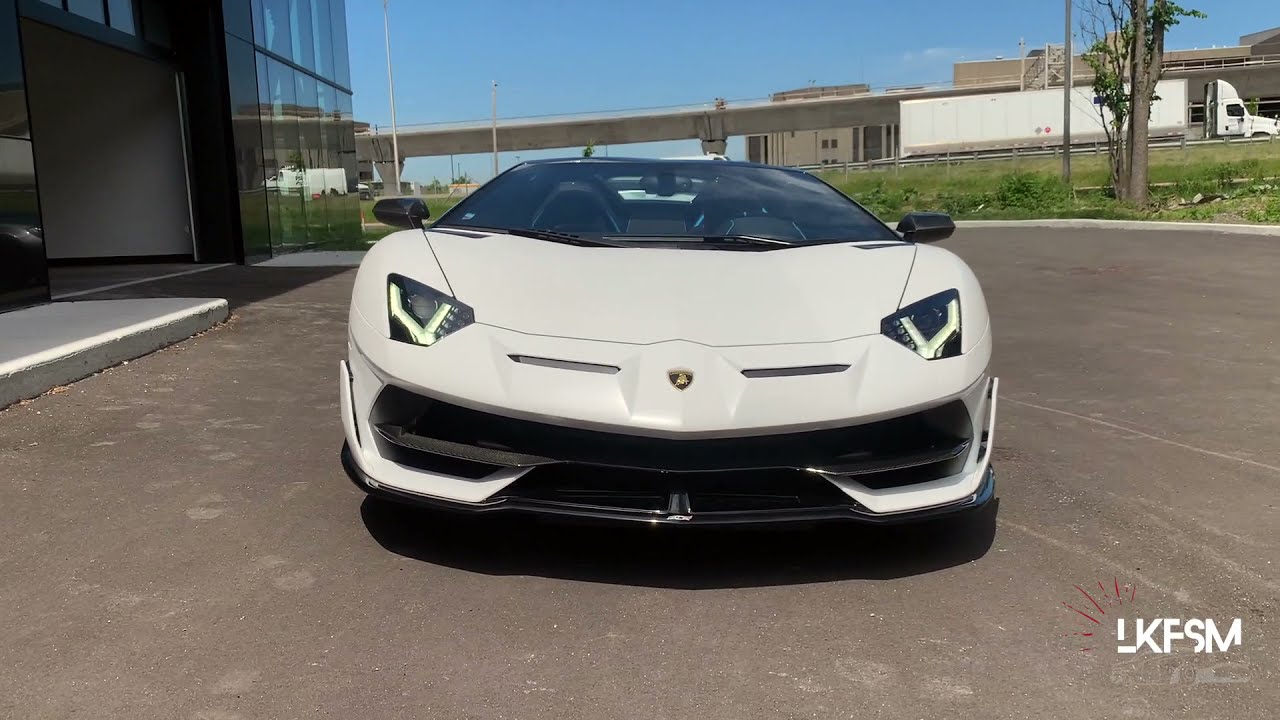 2020 Lamborghini Aventador SVJ Roadster V12 SOUND!!!