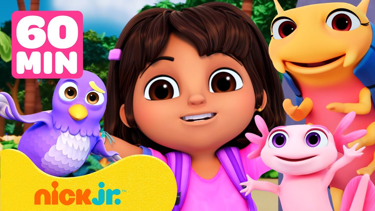 Dora | Dora’s Gedurfde Dierenreddingen! #2 😺 1 Uur | Dora the Explorer | Nick Jr. Nederlands