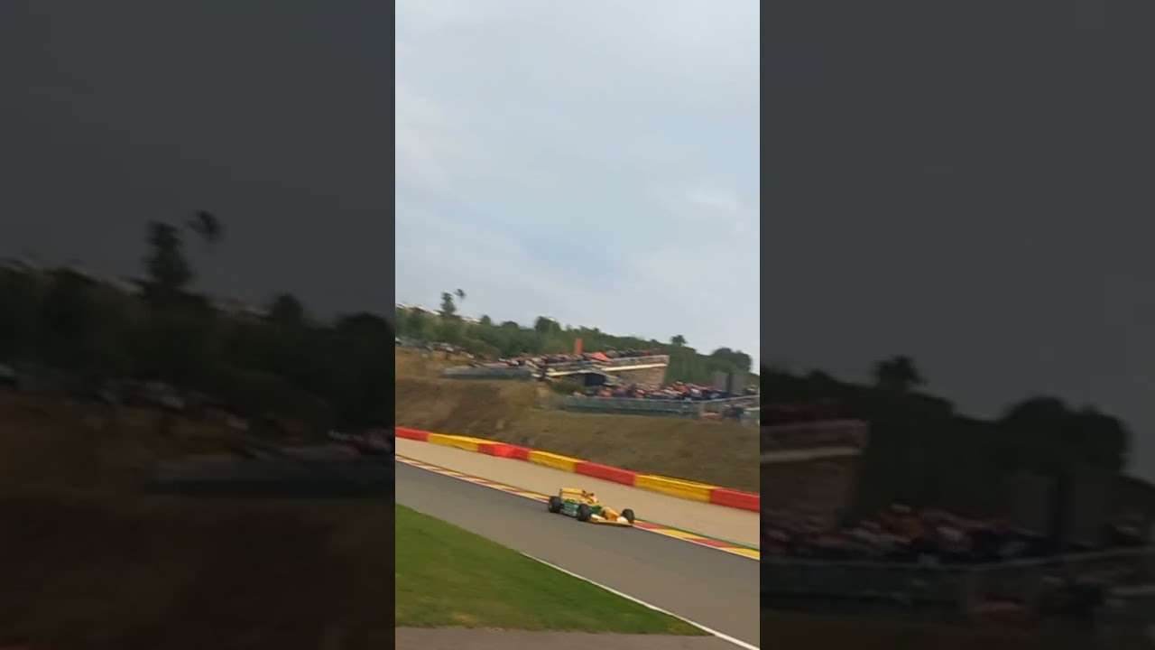 Classic F1 cars on Spa-Francorchamps