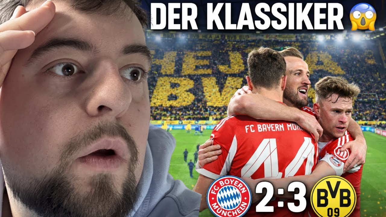Meisterschaft ENTSCHIEDEN! 🔥 Dortmund vs FC Bayern Stadionvlog! 