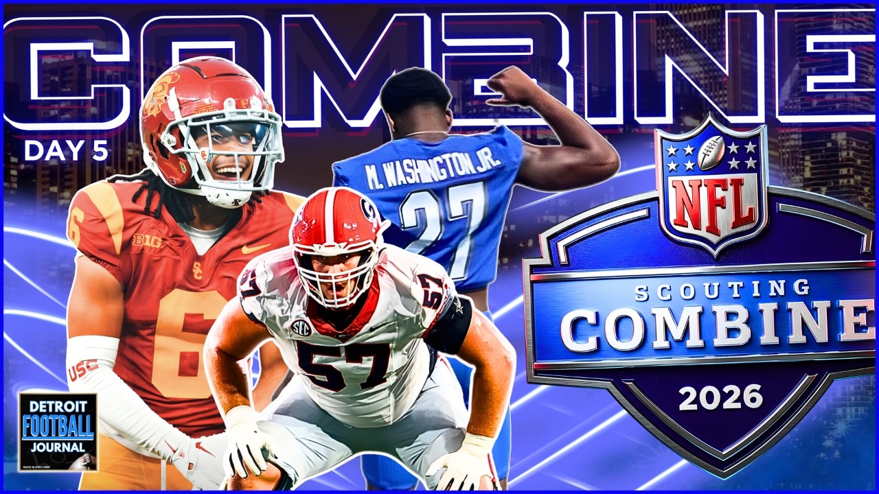 Detroit Lions Met With NUMEROUS Offensive Linemen & Running Backs - NFL Combine 2026