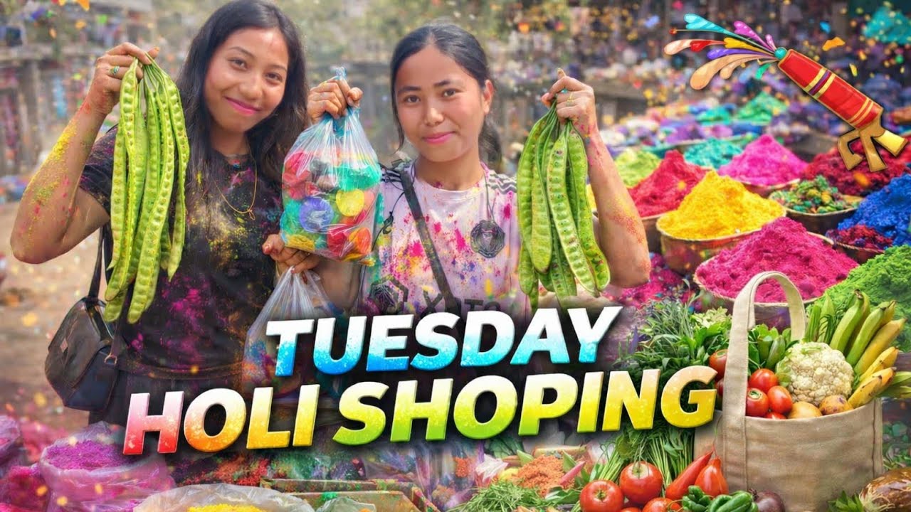 Lanka Tuesday Holi market💫 ||Assam Lanka 🍃|| #vlog 