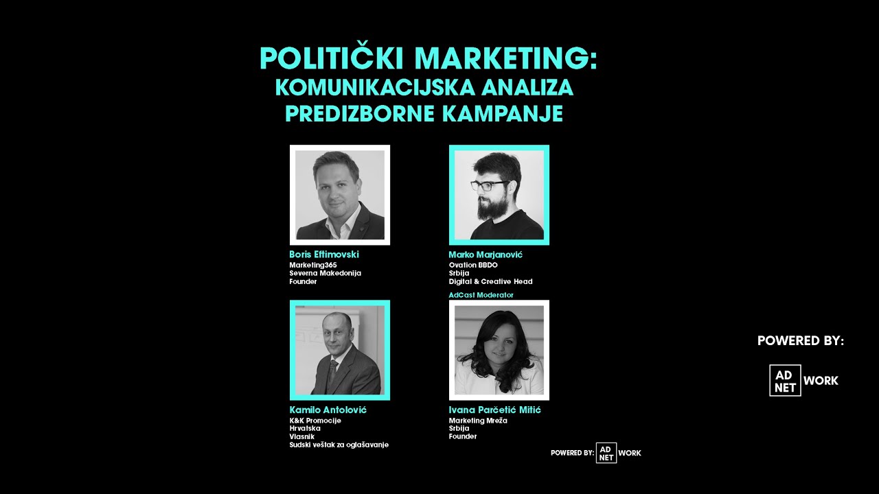 #AdCast: Politički marketing - komunikacijska analiza predizborne kampanje