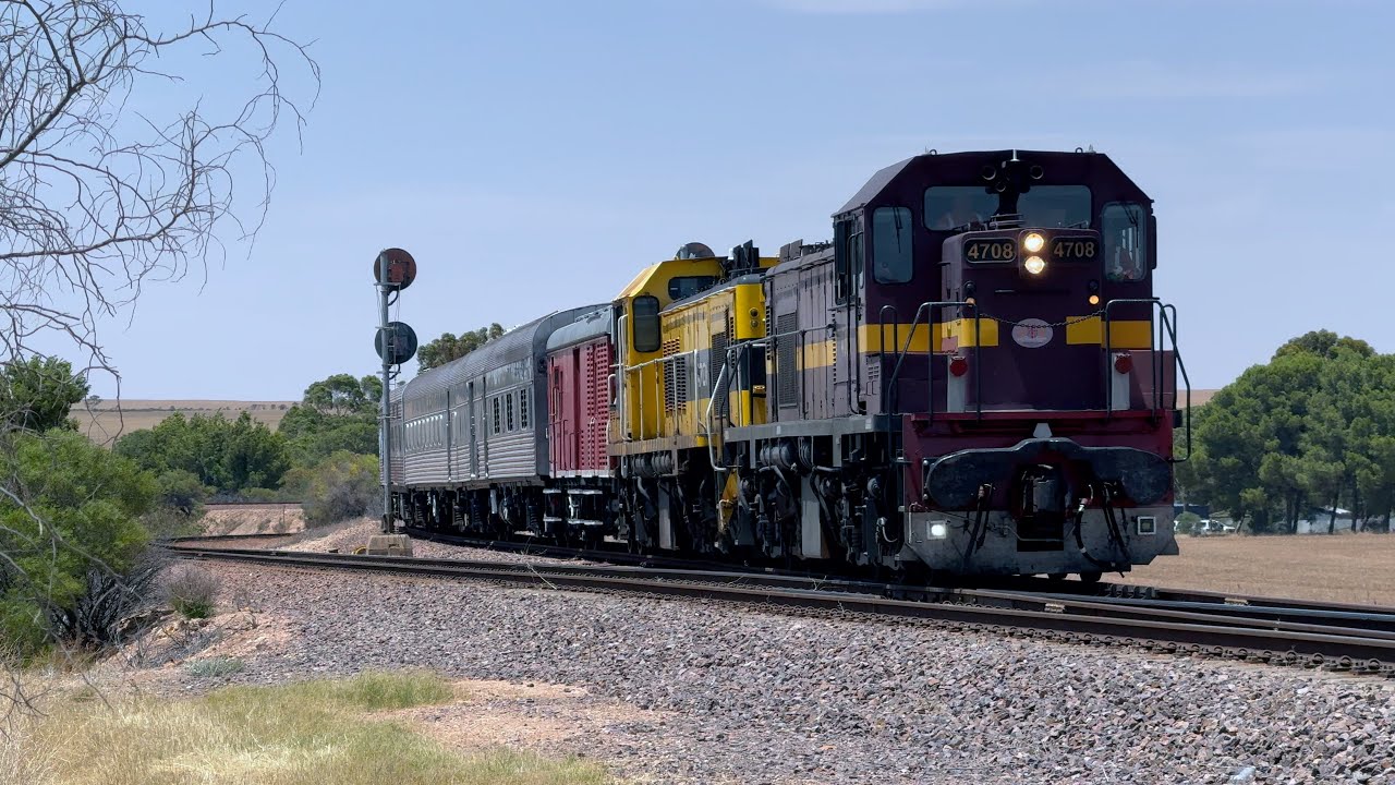 Chasing Class 47s on the Broken Hill Line | A Carriage Transfer to Adelaide