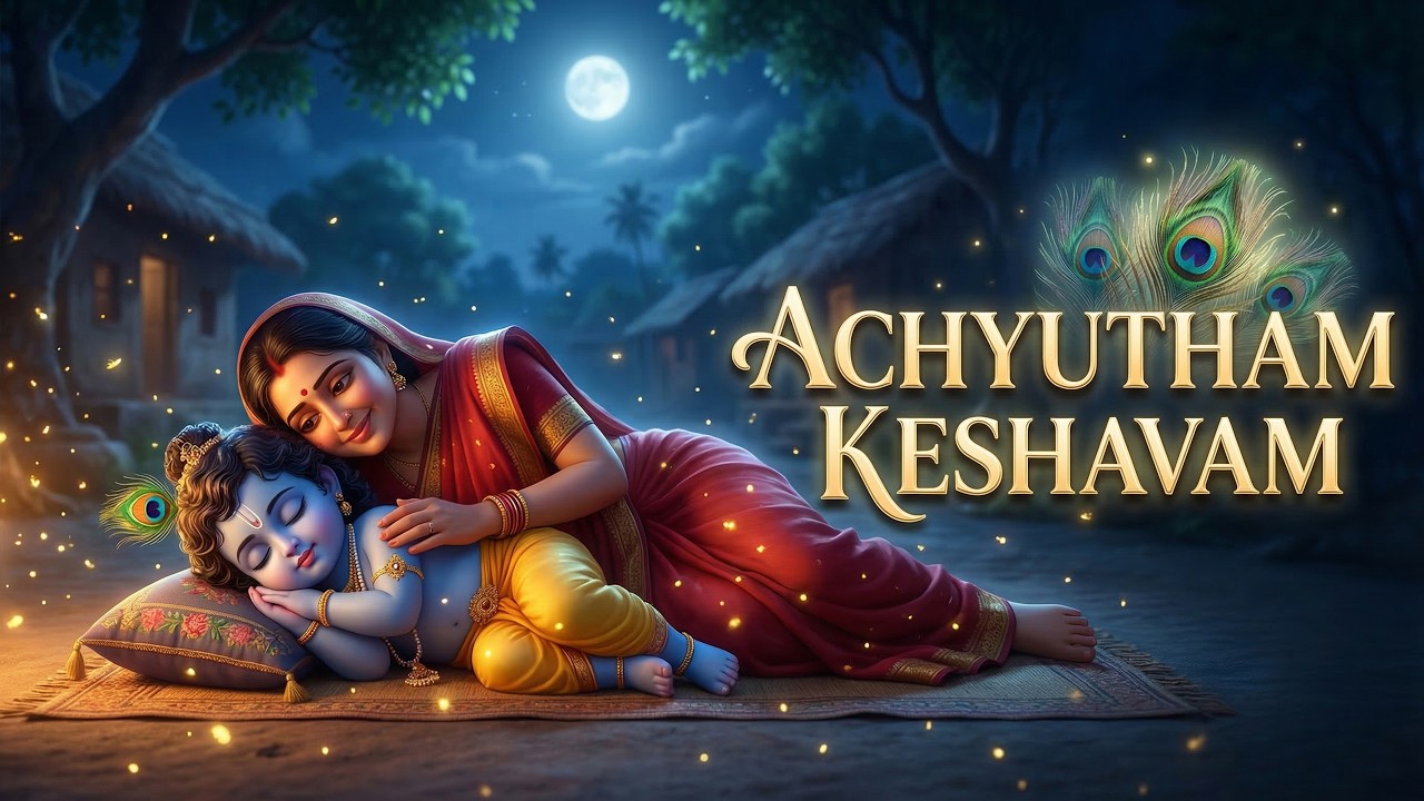 Achyutam Keshavam Krishna Damodaram – Life Changing Bhajan for Inner Peace