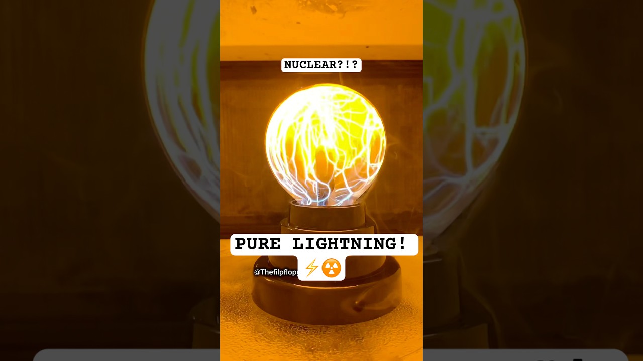 Microwaving a Plasma Ball ⚡ FOR SCIENCE!!