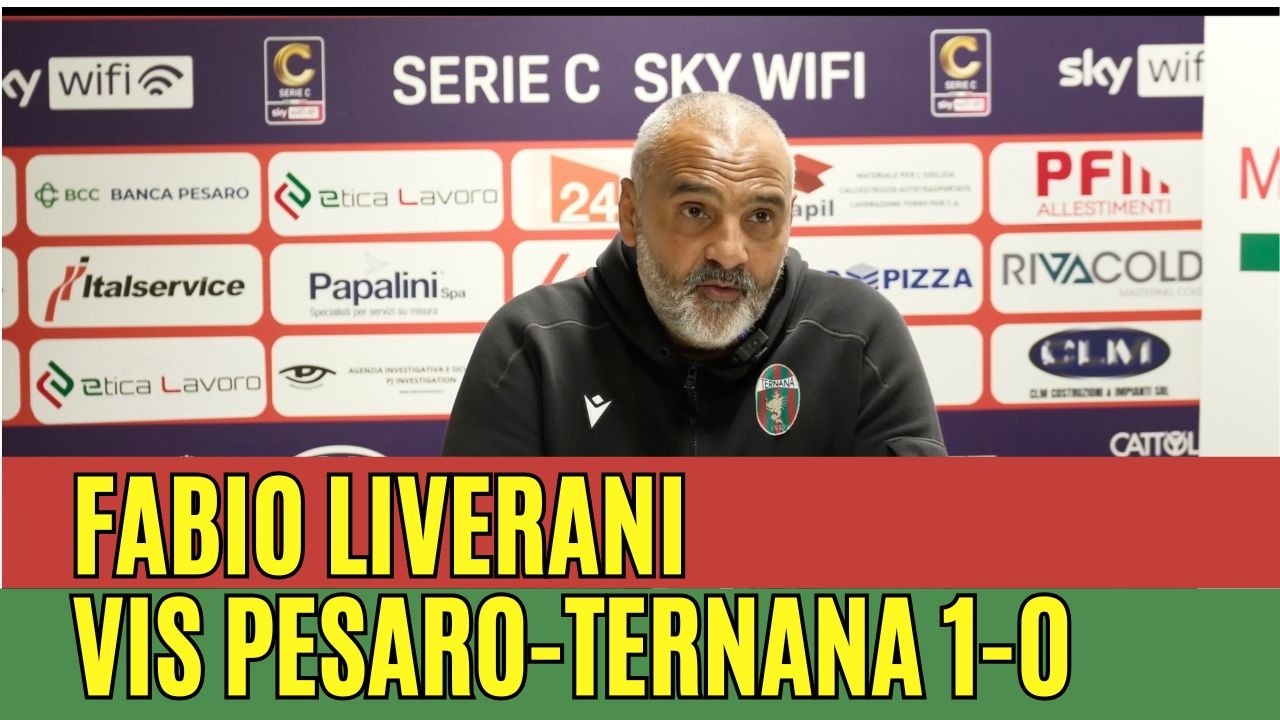 🎙️ POST VIS PESARO-TERNANA 1-0 | FABIO LIVERANI