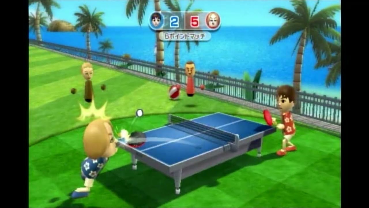 油断させる作戦『WiiSportsResort』