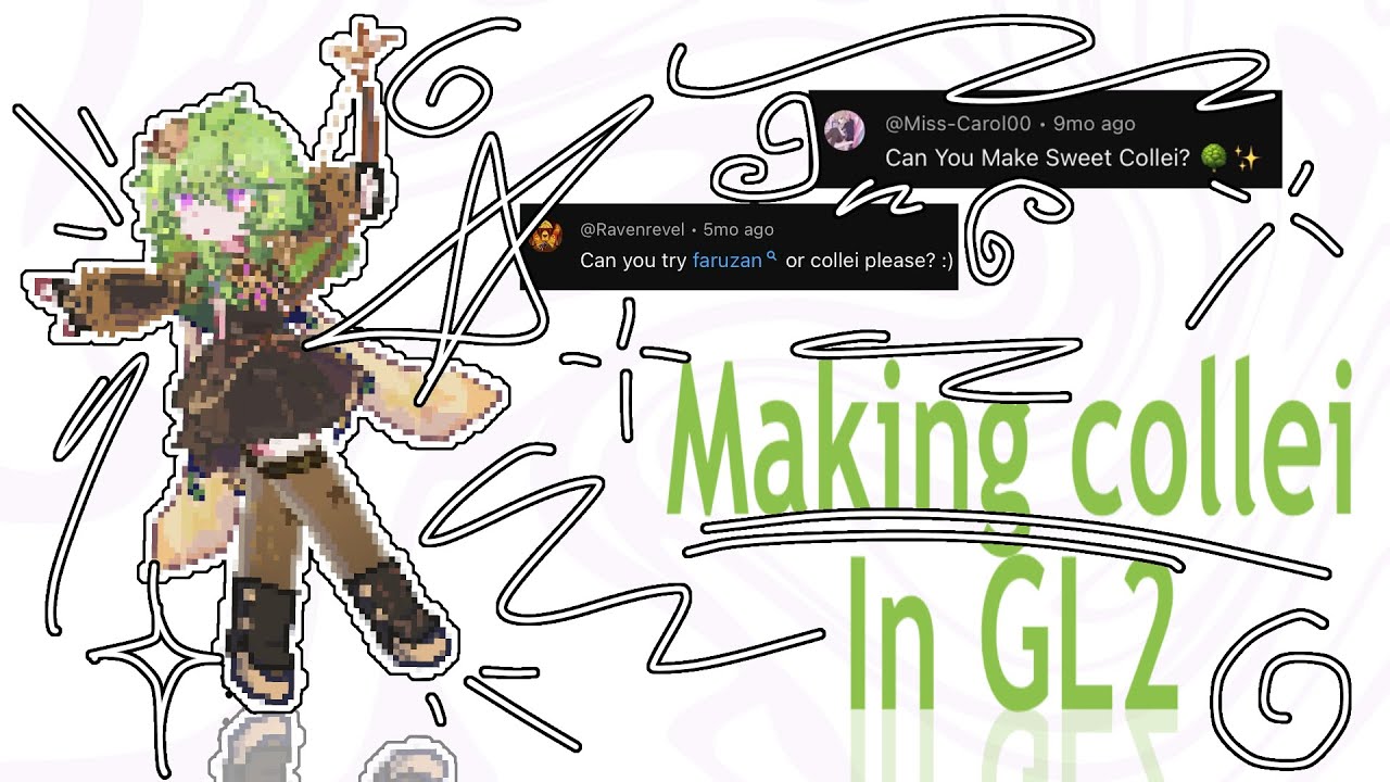Making Collei From Genshin Impact In GL2