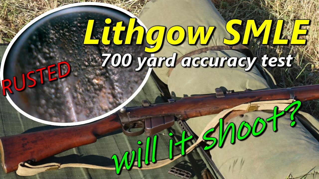 Lithgow SMLE No1 MkIII (rusted) barrel test