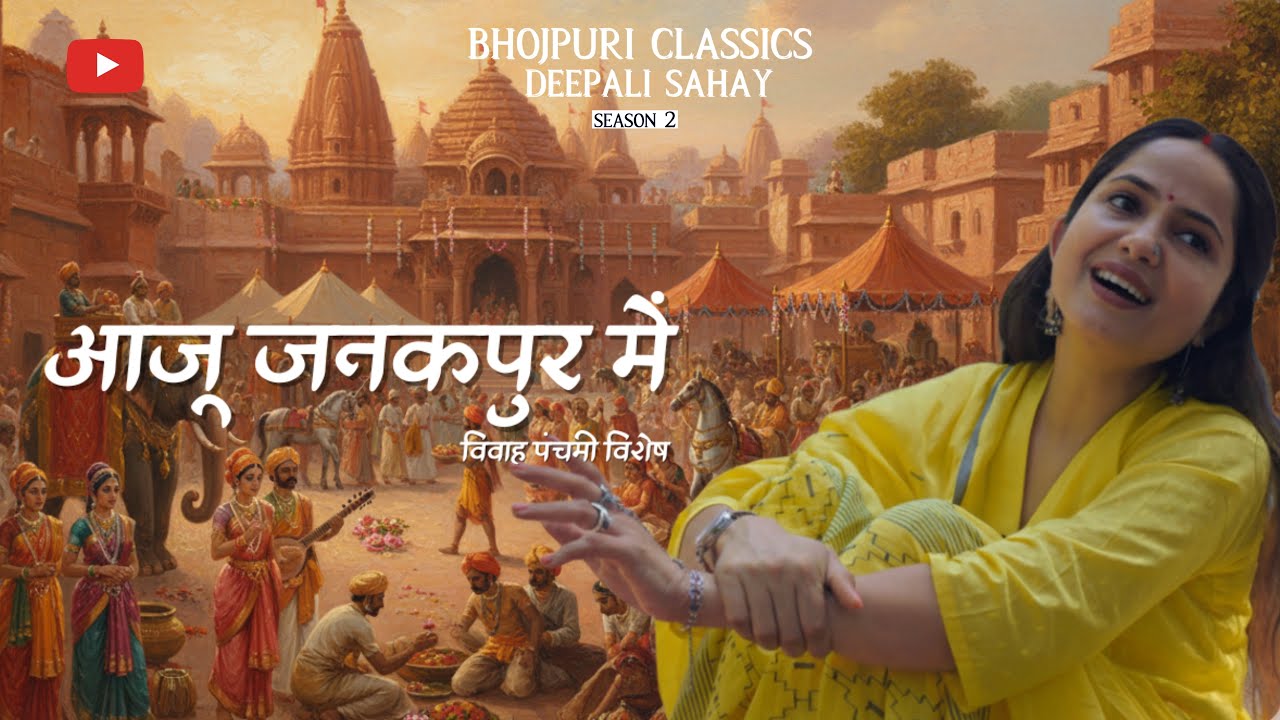 Aaju Janakpur Mein|आजु जनकपुर में| Bhojpuri Classics with @DeepaliSahay | #vivahpanchami #raamsita 