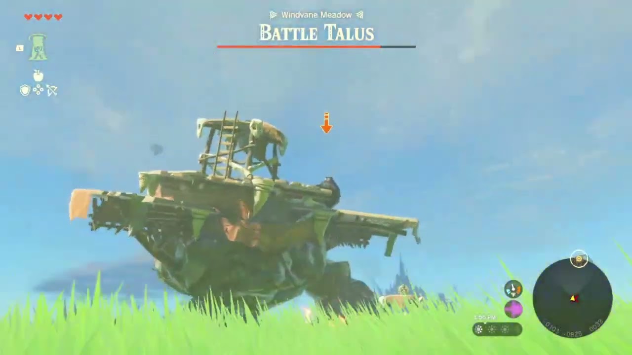 Zelda Tears of the Kingdom: Battle Talus Boss Fight