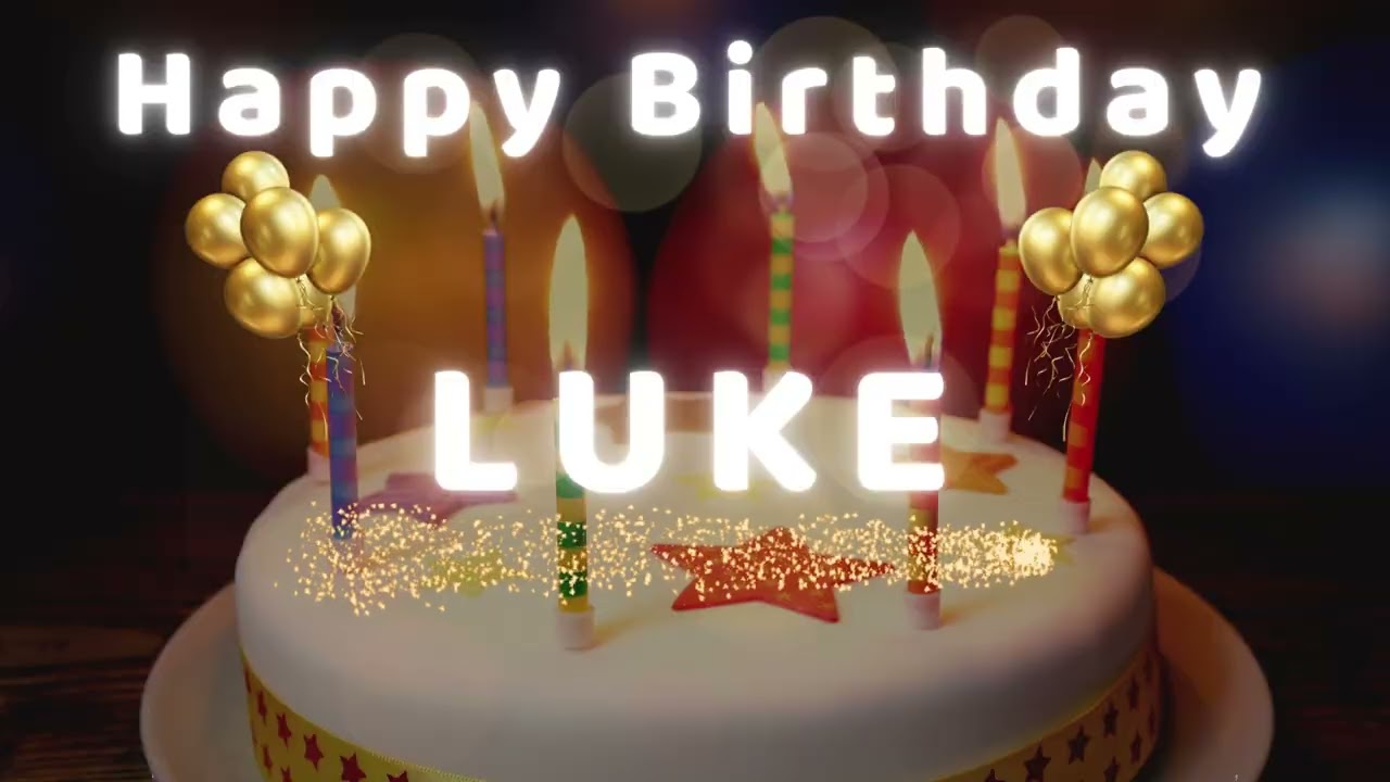 Happy Birthday Luke 🎂 | Birthday Song With Name