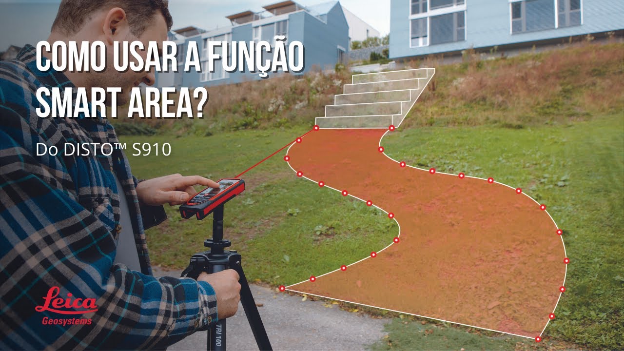 Tecofix | Leica Geosystems | Como usar a Função Smart Area do DISTO™ S910?