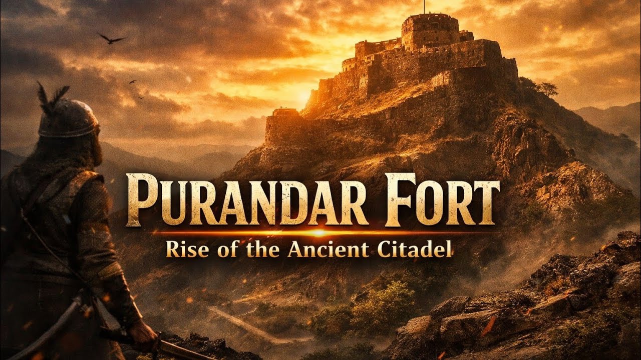 This 1,000 Year Old Ancient Fort in India is Breathtaking! (Purandar Fort Trek)