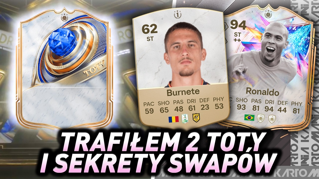 FC26 - UWAŻAJ NA SWAPY! - TRAFIŁEM DRUGĄ KARTĘ TOTY!