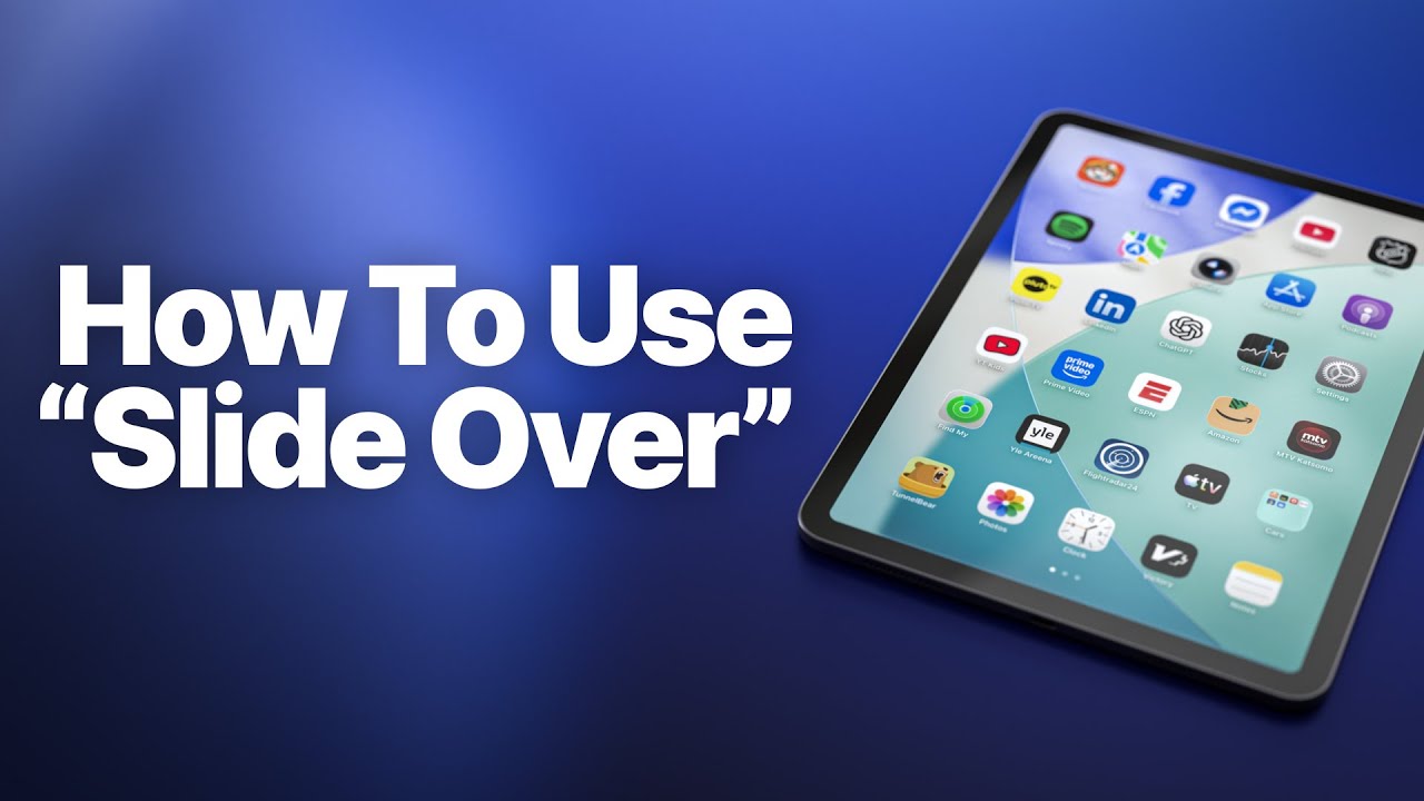 How to Use Slide Over on iPad (Multitasking with Floating Apps)