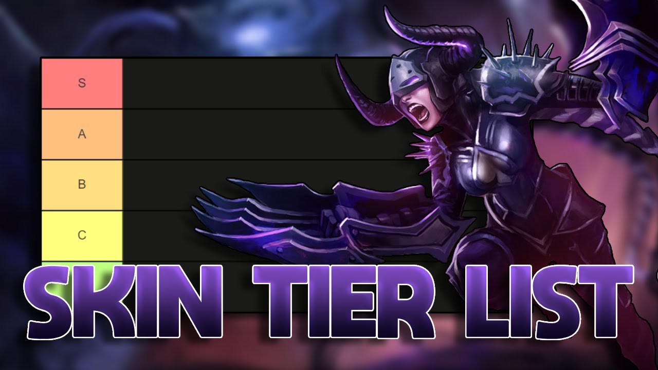 TIER LIST DE SKINS DA SHYVANA (MUITO DRAGÃO)