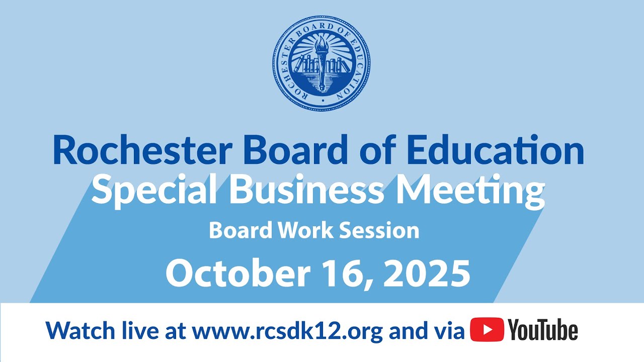 Board Work Session | October 16, 2025