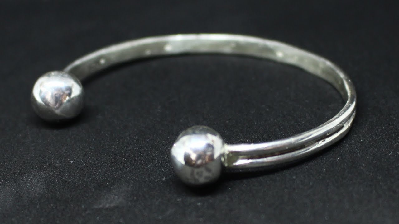 HOW TO MAKE A SILVER CUFF BRACELET