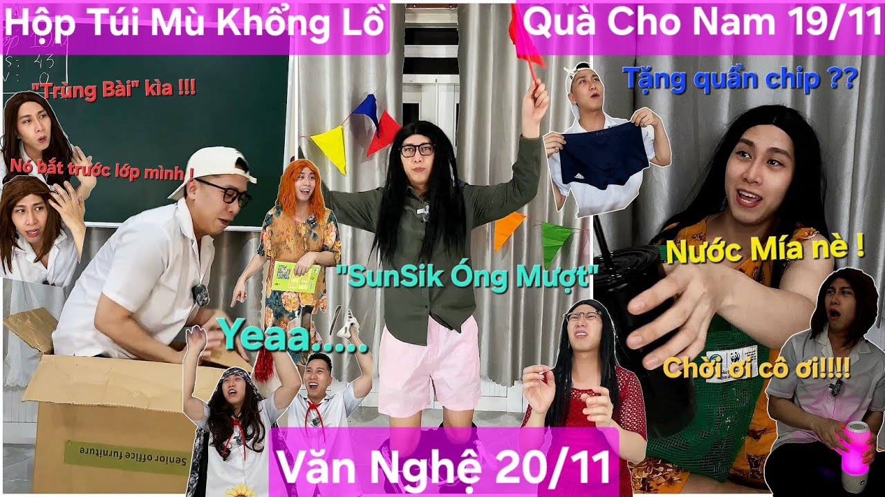 Tổng Hợp Video Ngắn Học Sinh #73 : Văn Nghệ 20/11, Quà Hộp Túi Mù Khổng Lồ, Sunsilk óng mượt , 19/11
