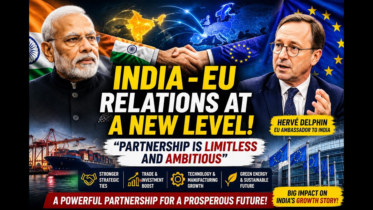India-EU Partnership Just Changed EVERYTHING! Europe Sends Big Message to India 🇮🇳🇪🇺