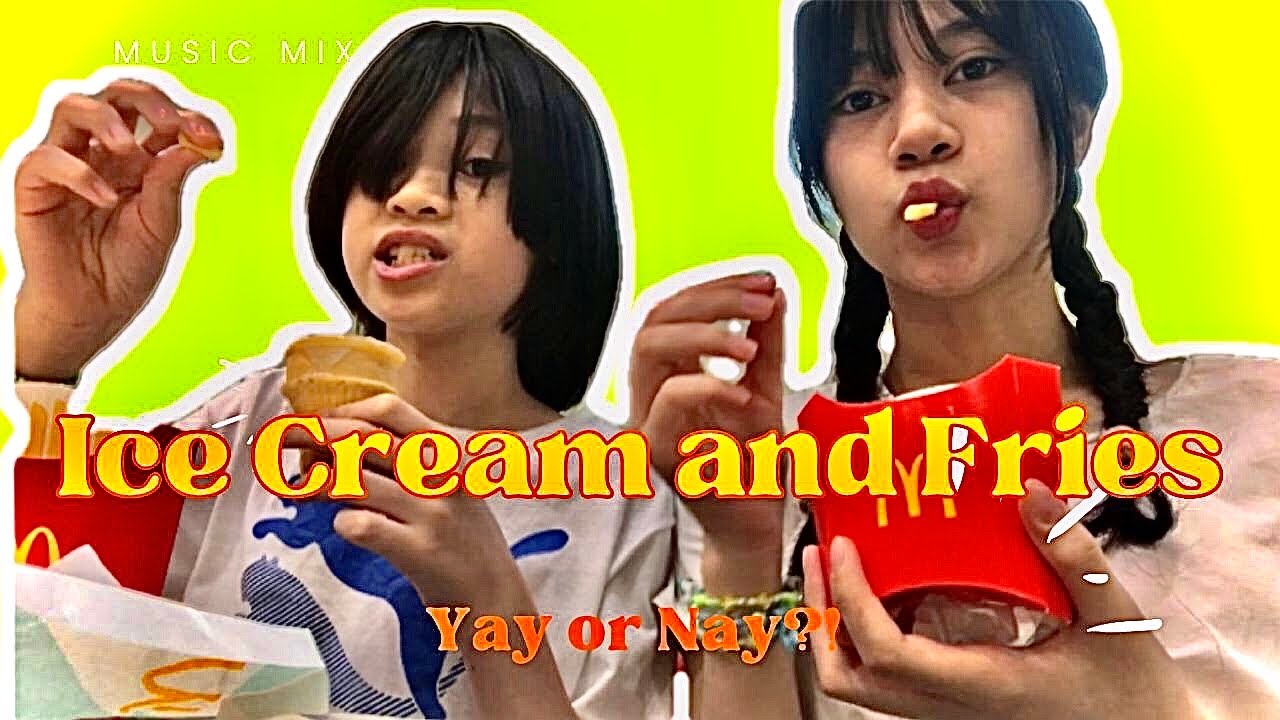 Who Dips Fries in Ice Cream? Yay or Nay?!
