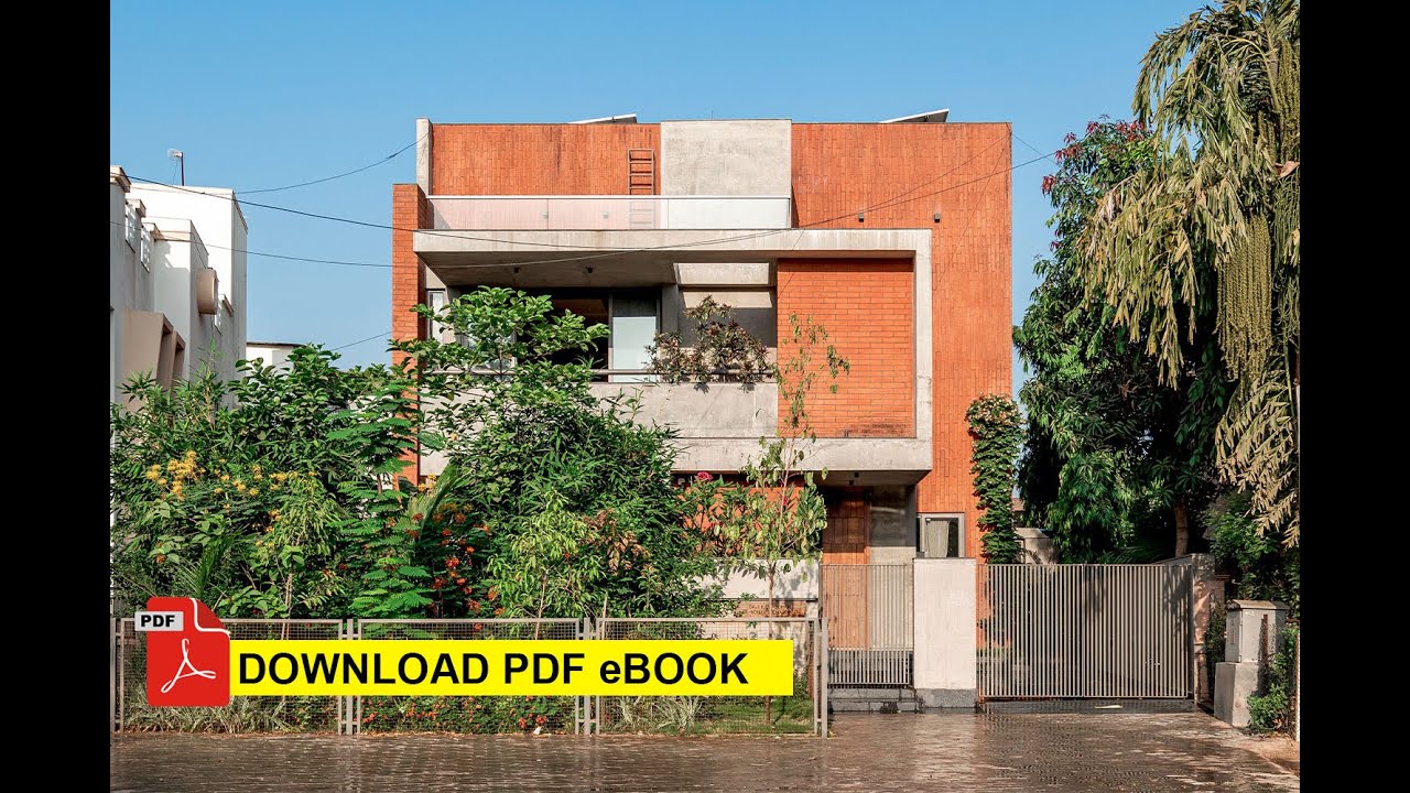 3,500 sq.ft | The Brick Box House in Gandhinagar, Gujarat | VPA Architects (Home Tour).