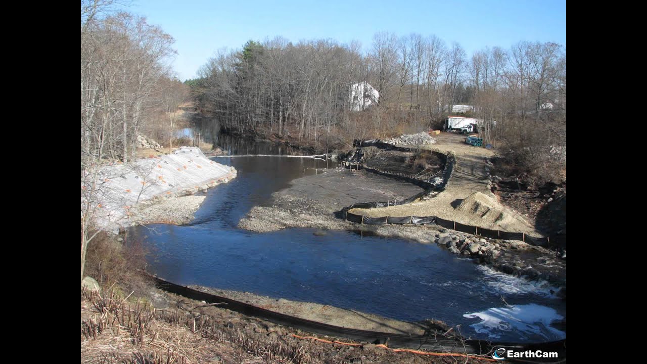Winnicut River Dam Removal Time-Lapse