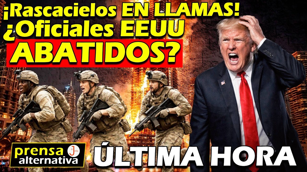 Asalto iraní en Dubai! Drones golpearon escondite de militares de EEUU!