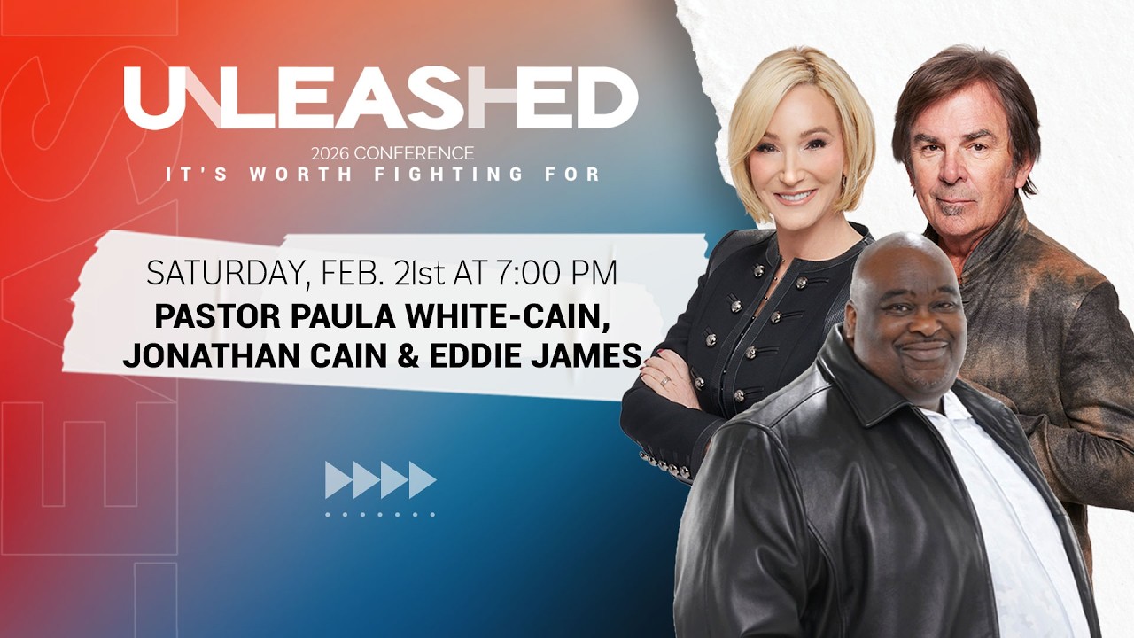 Unleashed Conference 2026 - Saturday Night, Pastor Paula White-Cain, Jonathan Cain, and Eddie James
