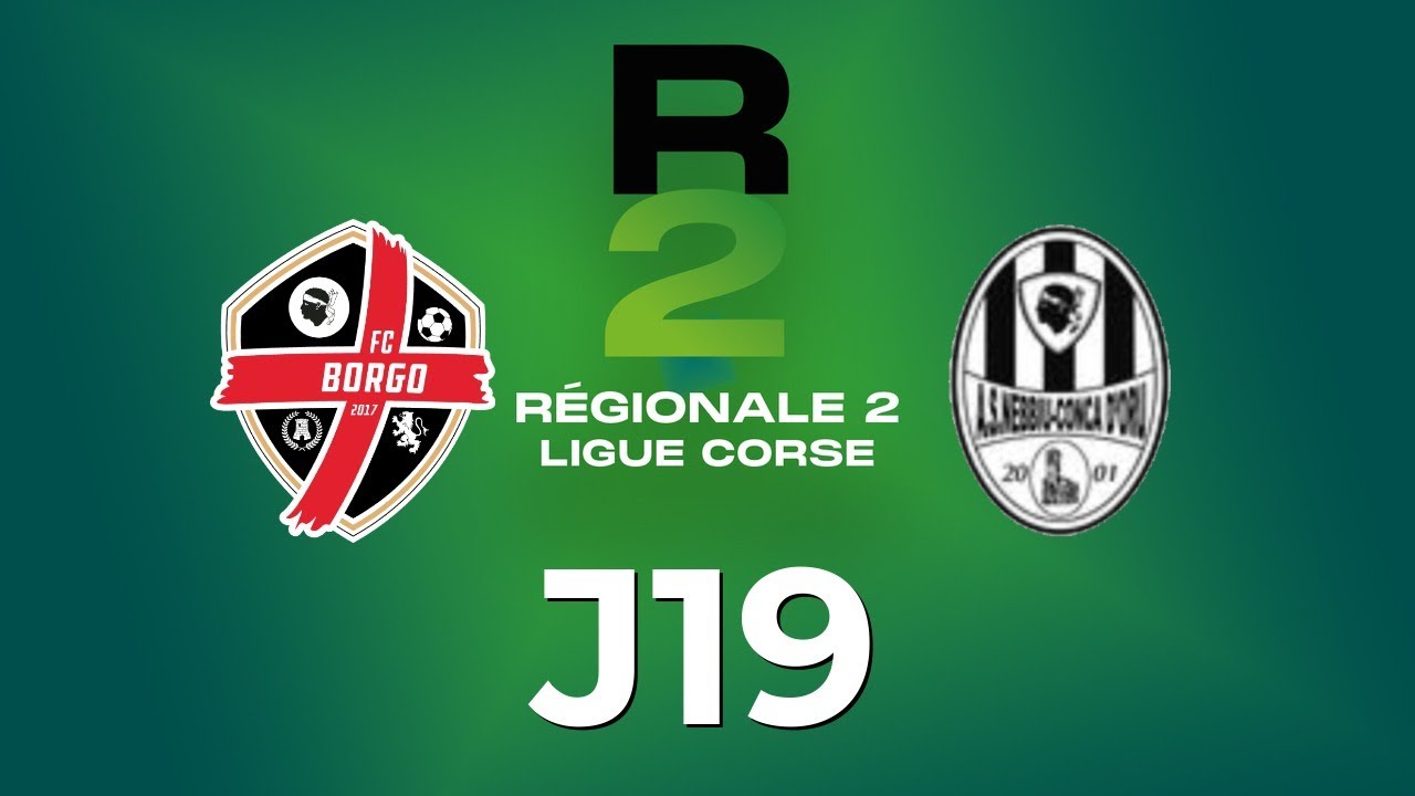 FC Borgo – AS Nebbiu CD | J19 R2 🔴 (Live)