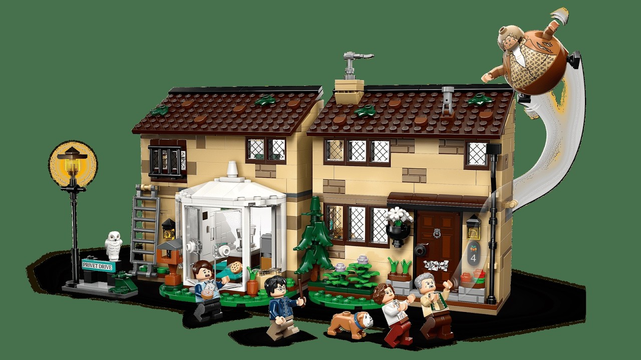 Harry Potter Privet Drive Aunt Marge's visit - Review  #lego #legoharrypotter #afol