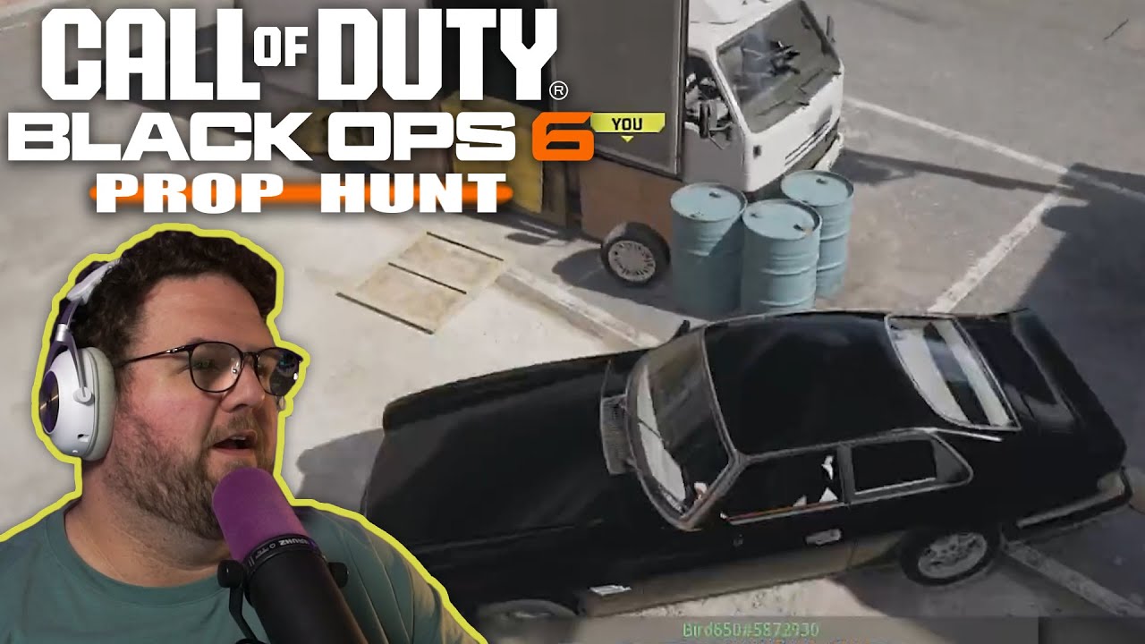 Сделал Мактвист на моём лице | COD Prop Hunt