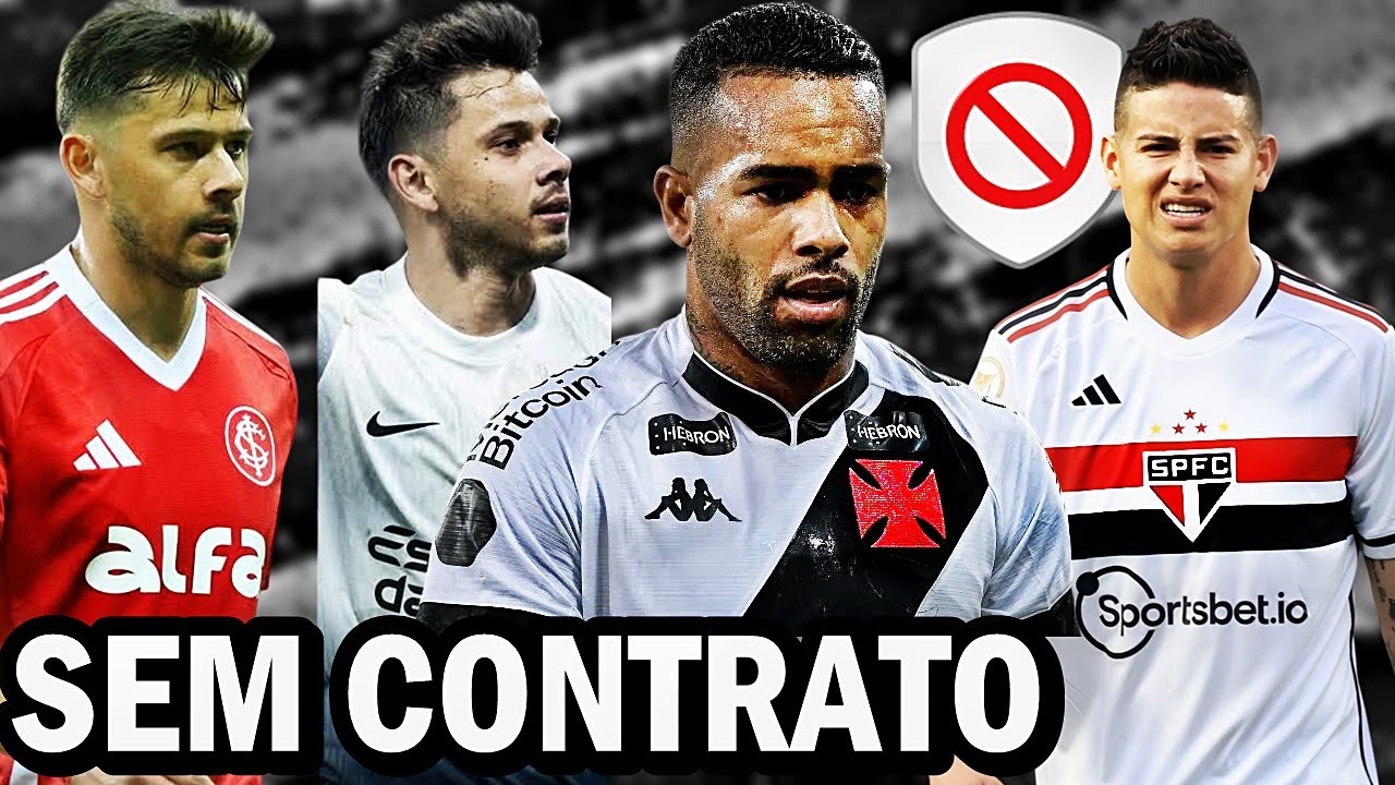 VEJA 15 JOGADORES SEM TIME EM 2026