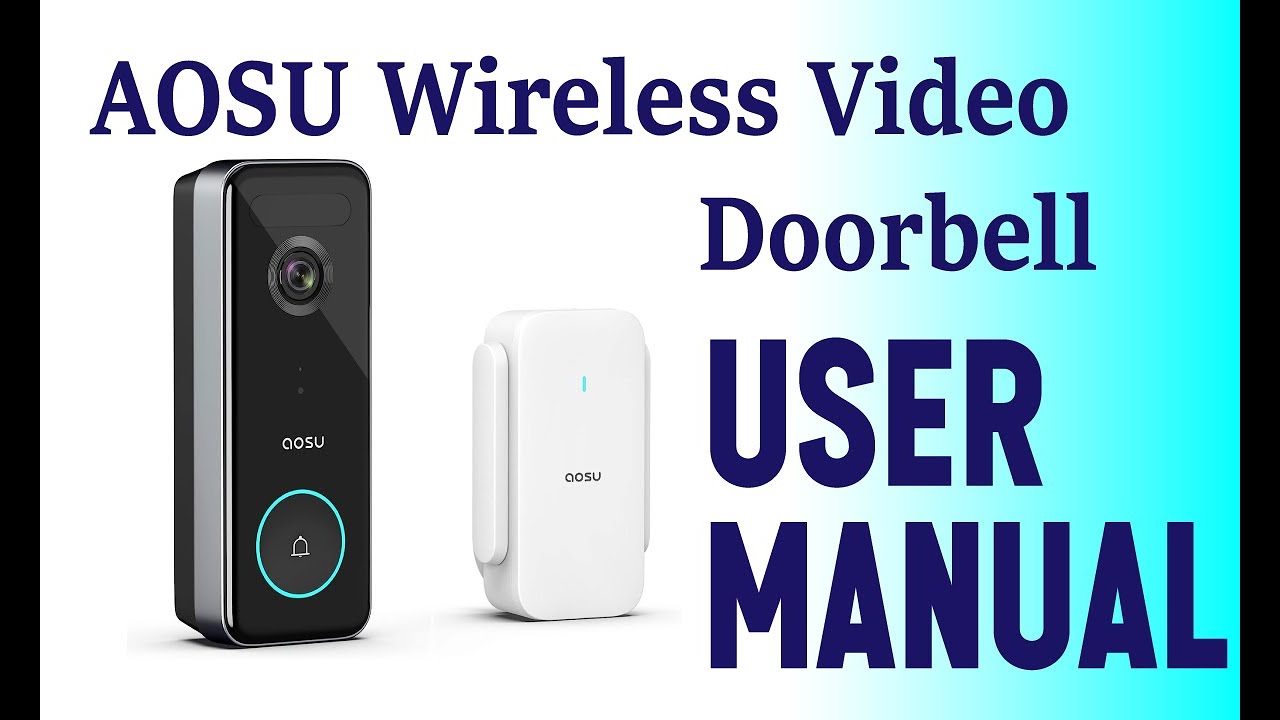 AOSU Video Doorbell Pro and Wi Fi HomeBase , 