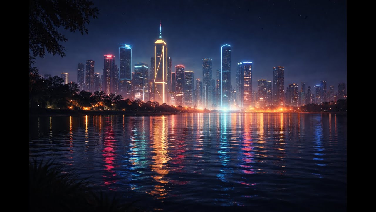 Skyline Groove | Lo-Fi City Nights | Chill Ambient Visuals