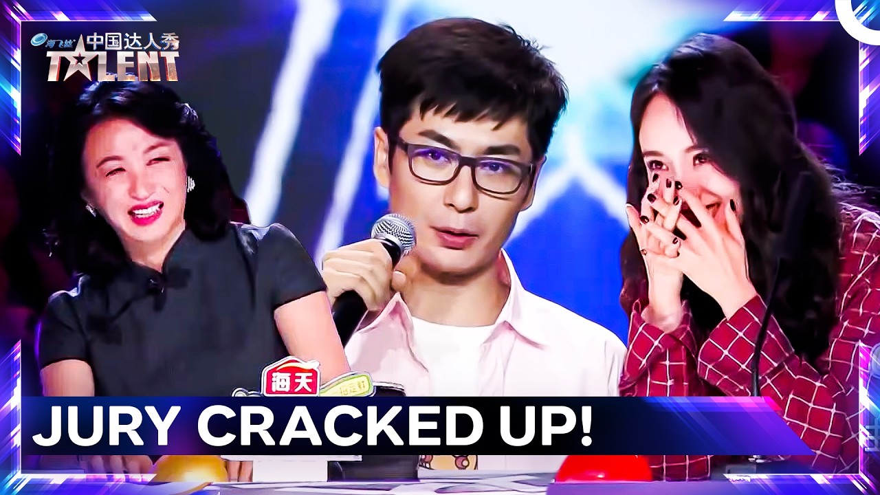 Is He A Singer Or A Comedian? 🎤🤣 | 中国达人秀