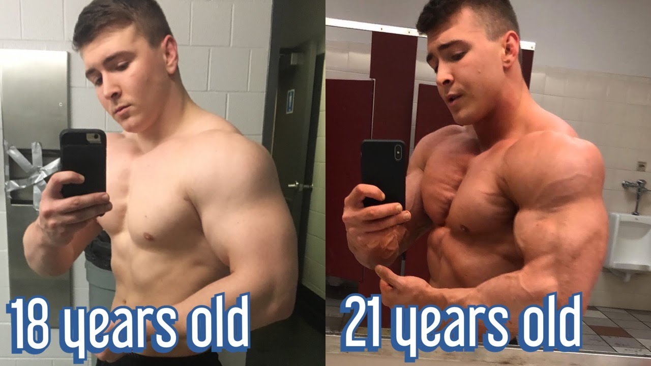 Insane 3 Year Bodybuilding Transformation | 18 to 21 Years Old