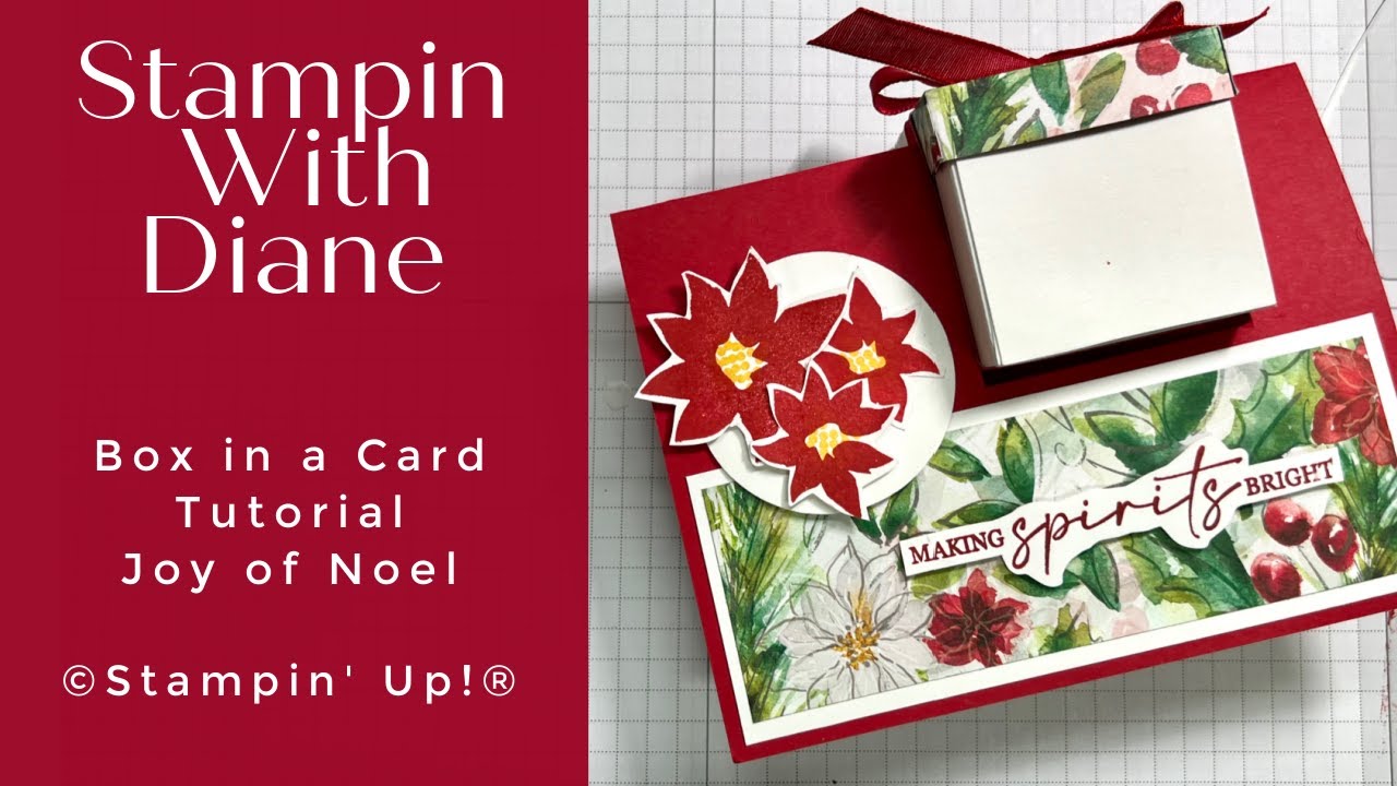 Box in a Card using Joy of Noel © Stampin' Up! ®