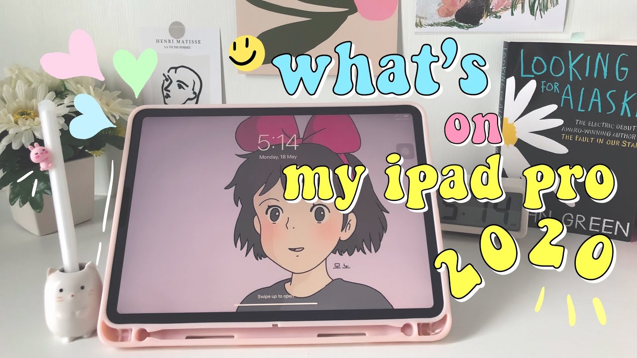what's on my 🍎ipad pro 2020 (school🧸 + creativity🥑 + productivity)✨