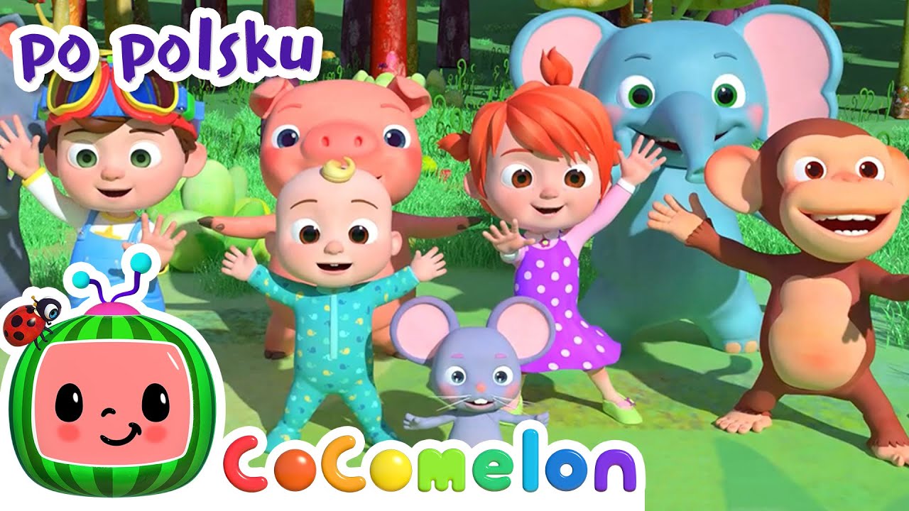 Tańczące zwierzaki | CoComelon po polsku - piosenki dla dzieci!
