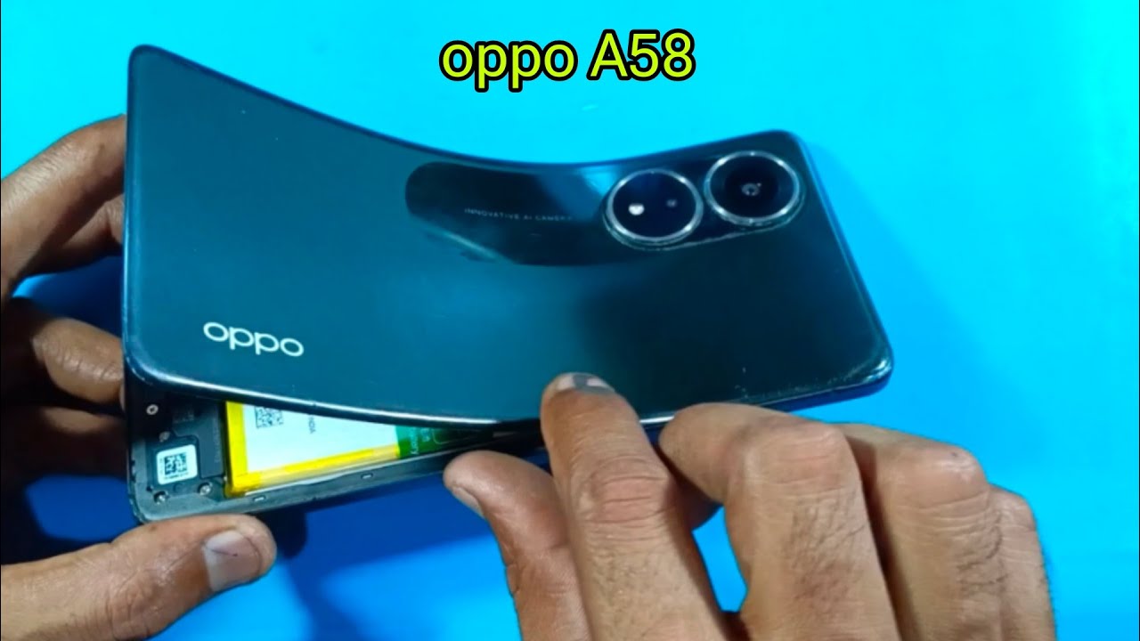 oppo a58 disassembly / oppo A58 back open