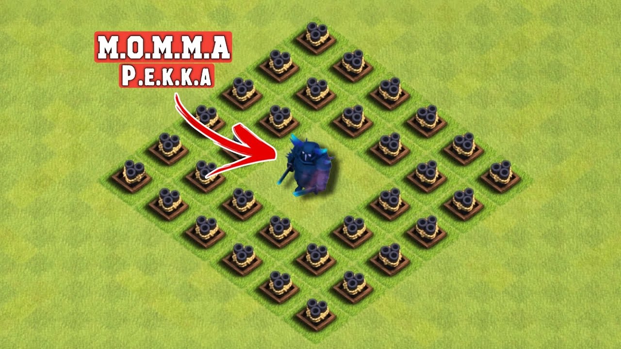 All Max Troops Vs Level 1 Multi Mortar Clan Capital | Clashofclans